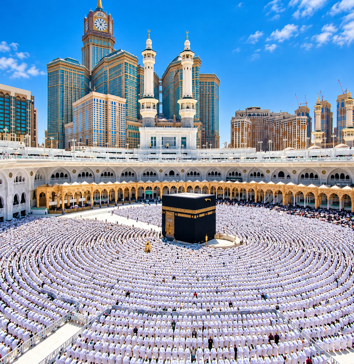 الكعبة المشرفة في مكة المكرمة